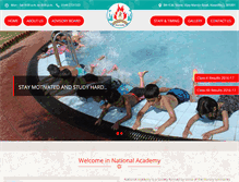Tablet Screenshot of nationalacademyedu.com